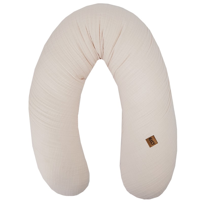 EKO Szoptatós párna muszlin Beige 180 cm